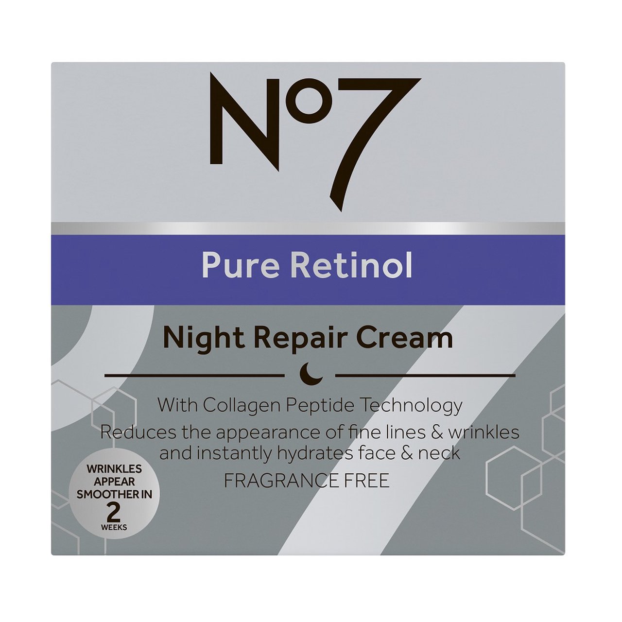 Boots, NO7 PURE RETINOL NIGHT REPAIR CREAM 50ML