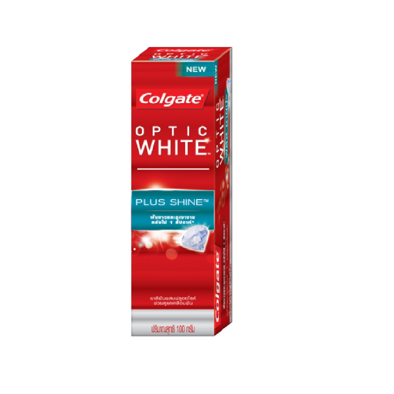 colgate optic white plus shine review