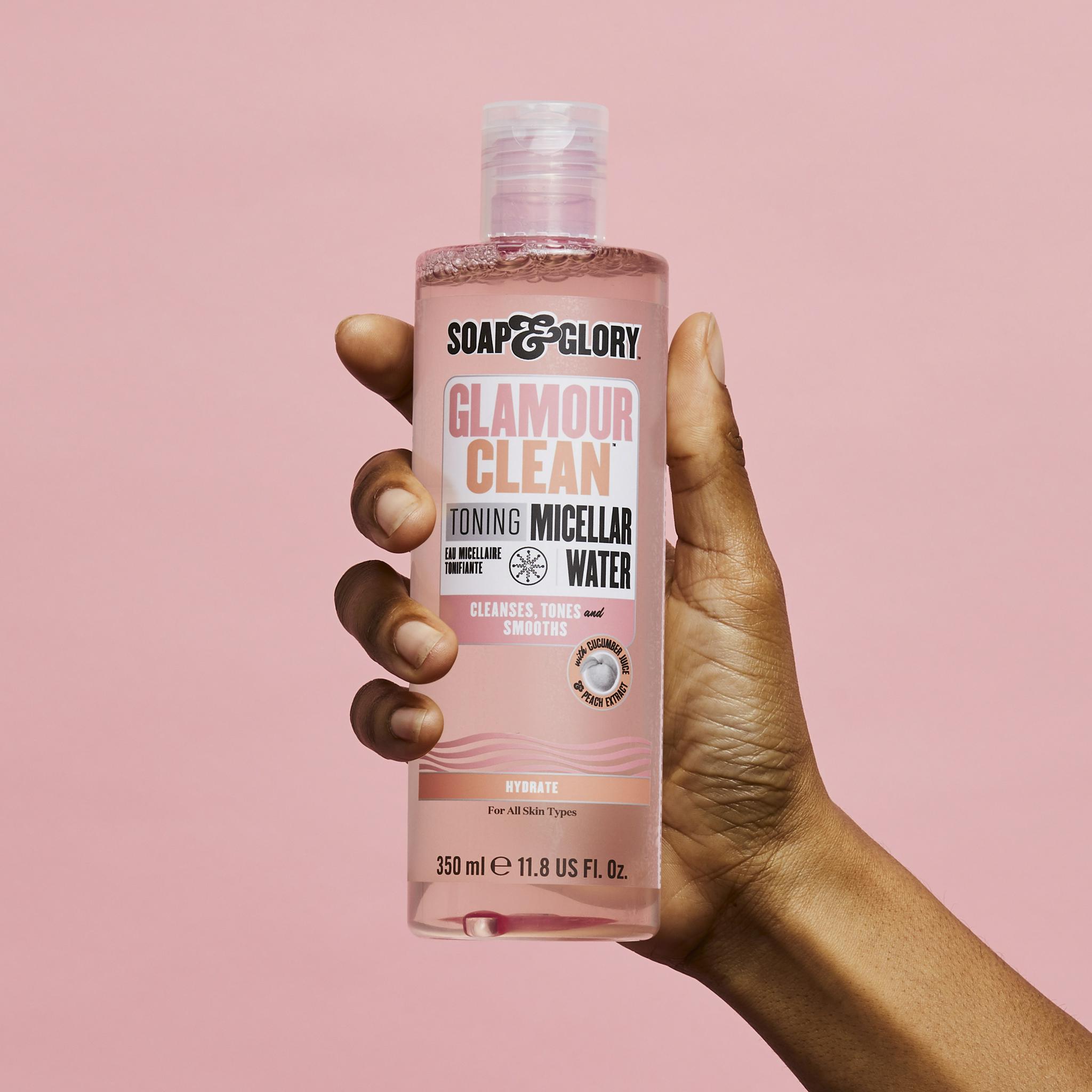Boots, SOAP & GLORY GLAMOUR CLEAN TONING MICELLAR WATER 350ML