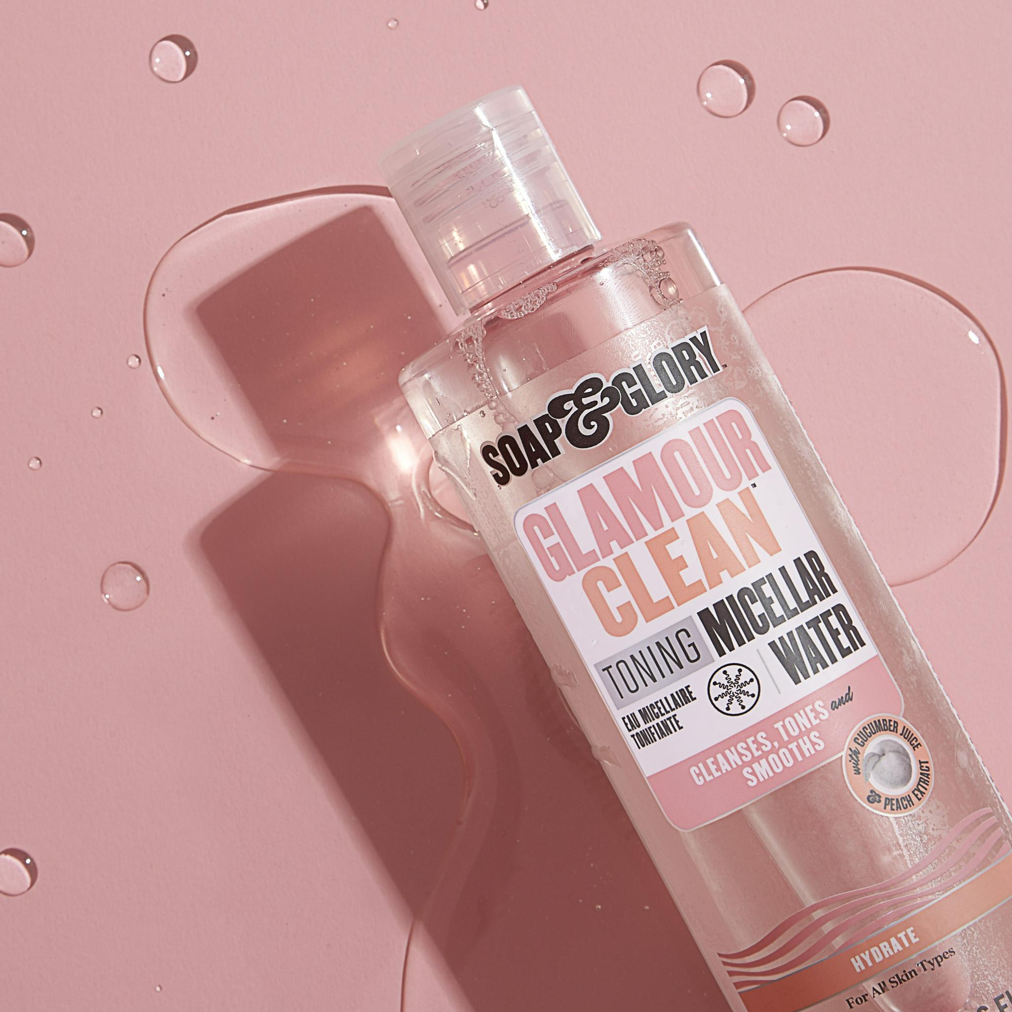 Boots, SOAP & GLORY GLAMOUR CLEAN TONING MICELLAR WATER 350ML