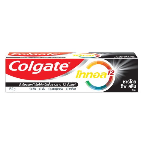 Boots, Colgate Toothpaste Total Charcoal Deep Clean 150g