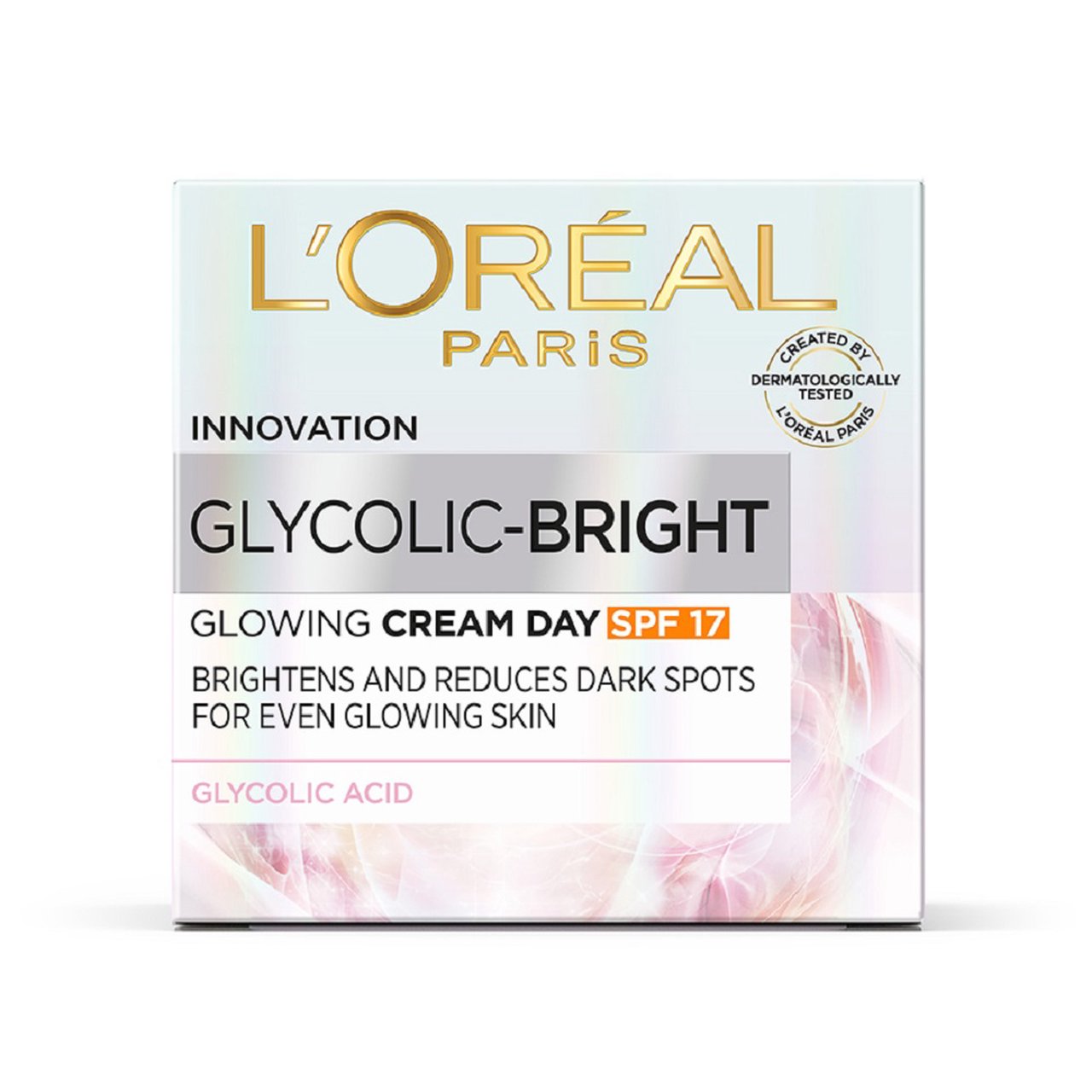 Boots LOREAL PARIS GLYCOLIC BRIGHT GLOWING CREAM DAY SPF 17 50ML