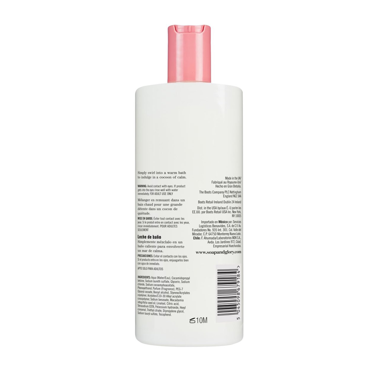 Boots, Soap & Glory PERFECT ZEN Calming Bath Milk 500 ml