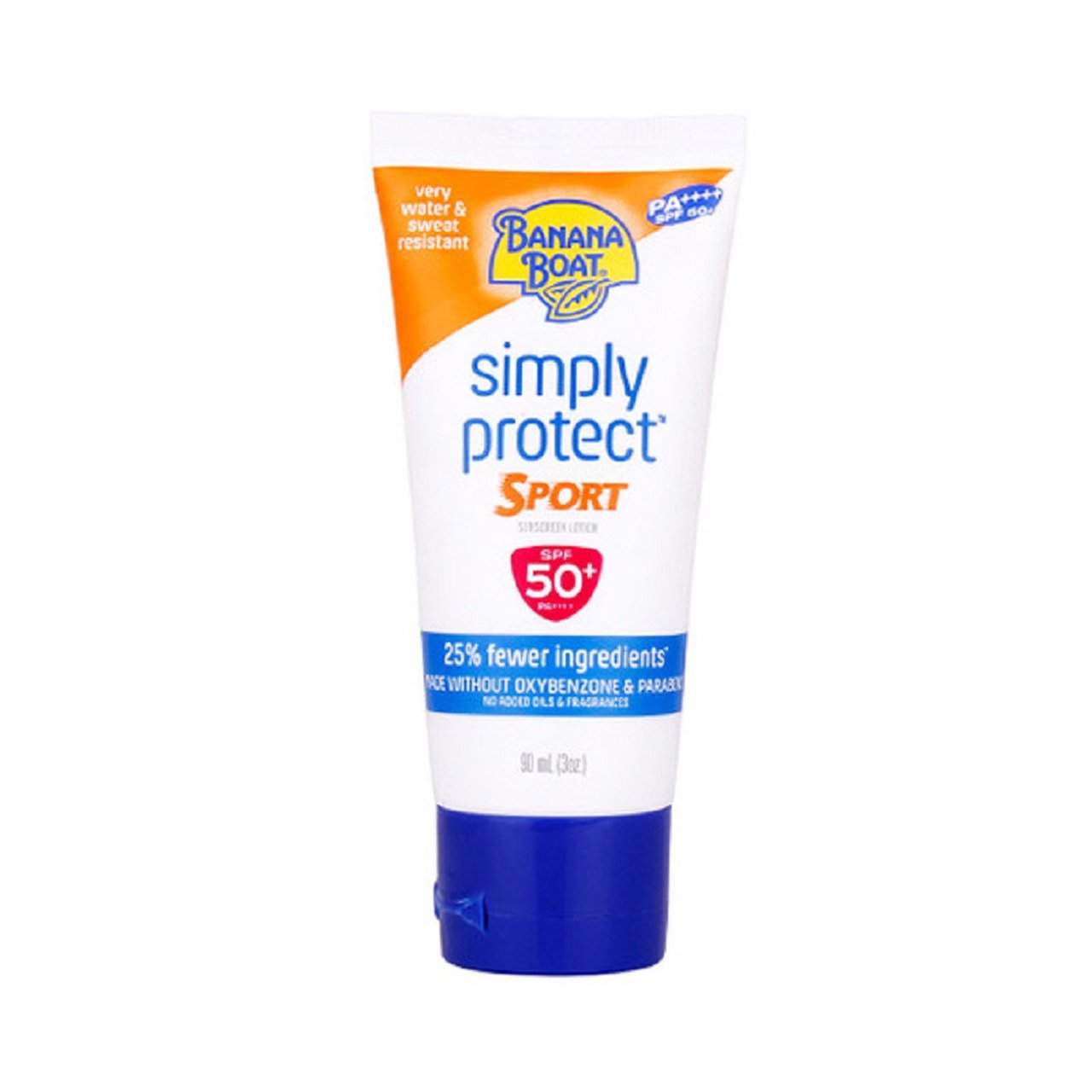 Boots, Banana Boat Simply Protect Sport Sunscreen SPF50+ PA++++ 90ML
