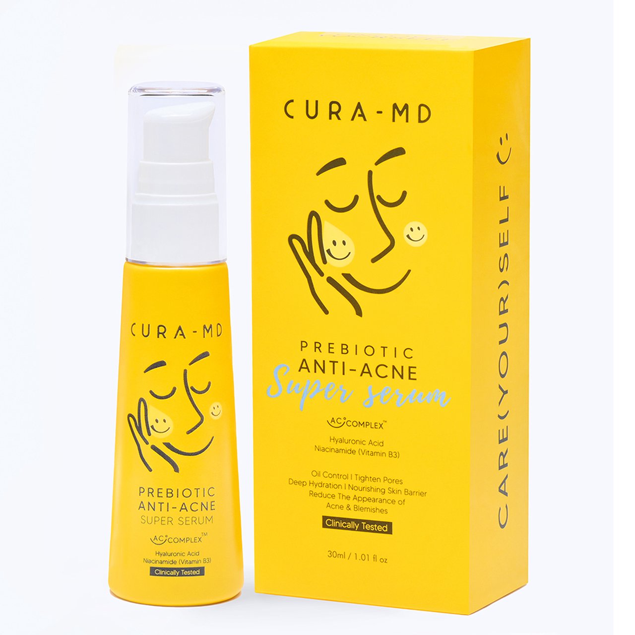 Boots, CuraMD Prebiotic AntiAcne Super Serum30ML