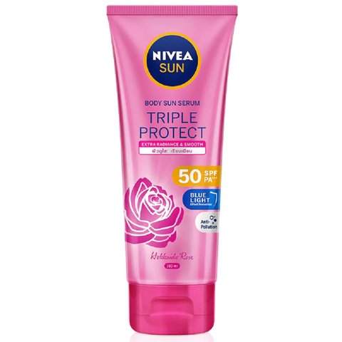 Boots, Nivea Sun Body Serum Radiance 180ml