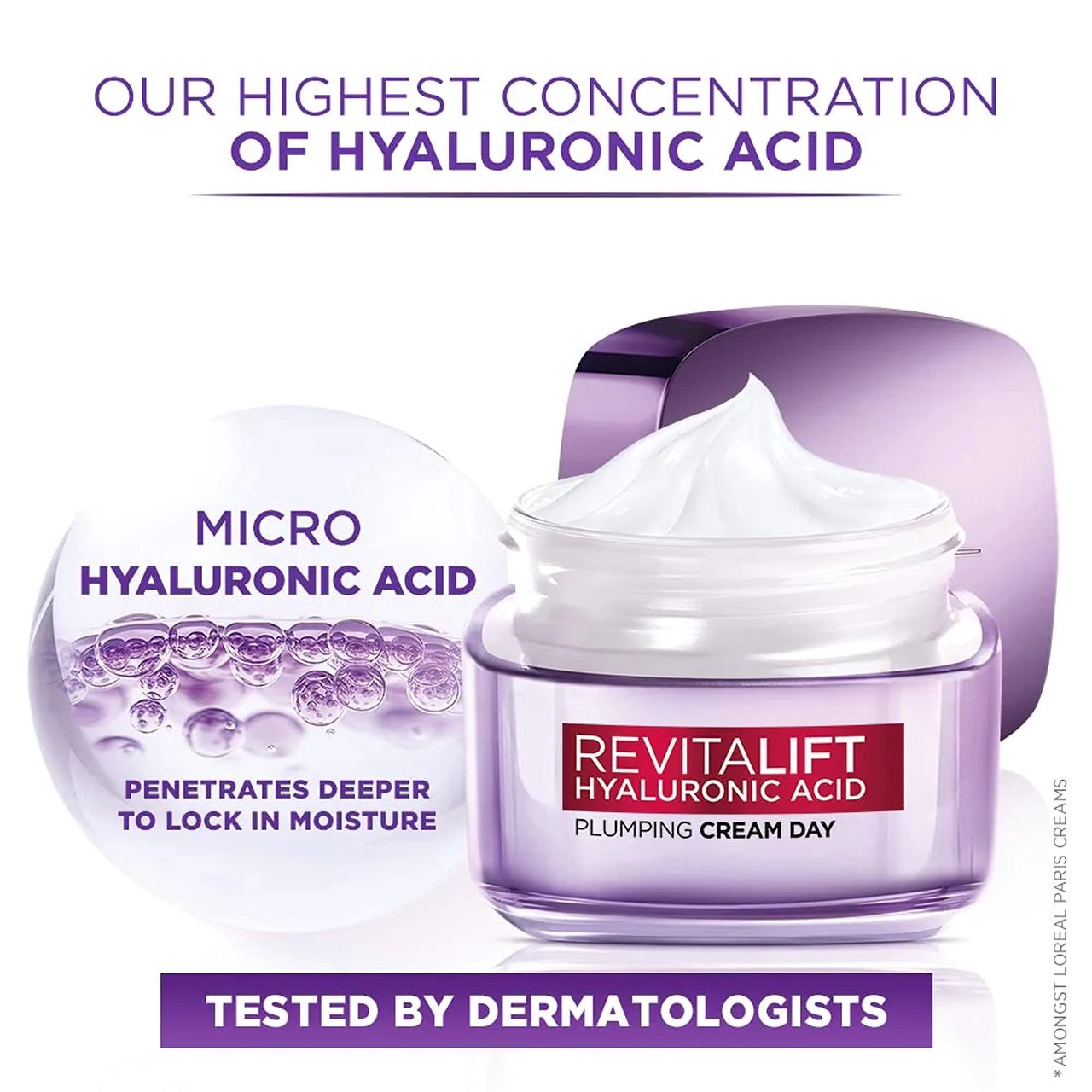 Boots, L'oreal Revitalift Hyaluronic Acid Plumping Day Cream 50ML