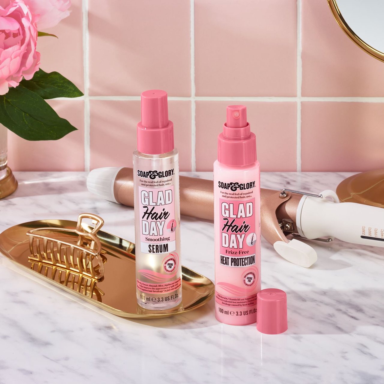 Boots, Soap & Glory Glad Hair Day Smoothing Serum 100 ml