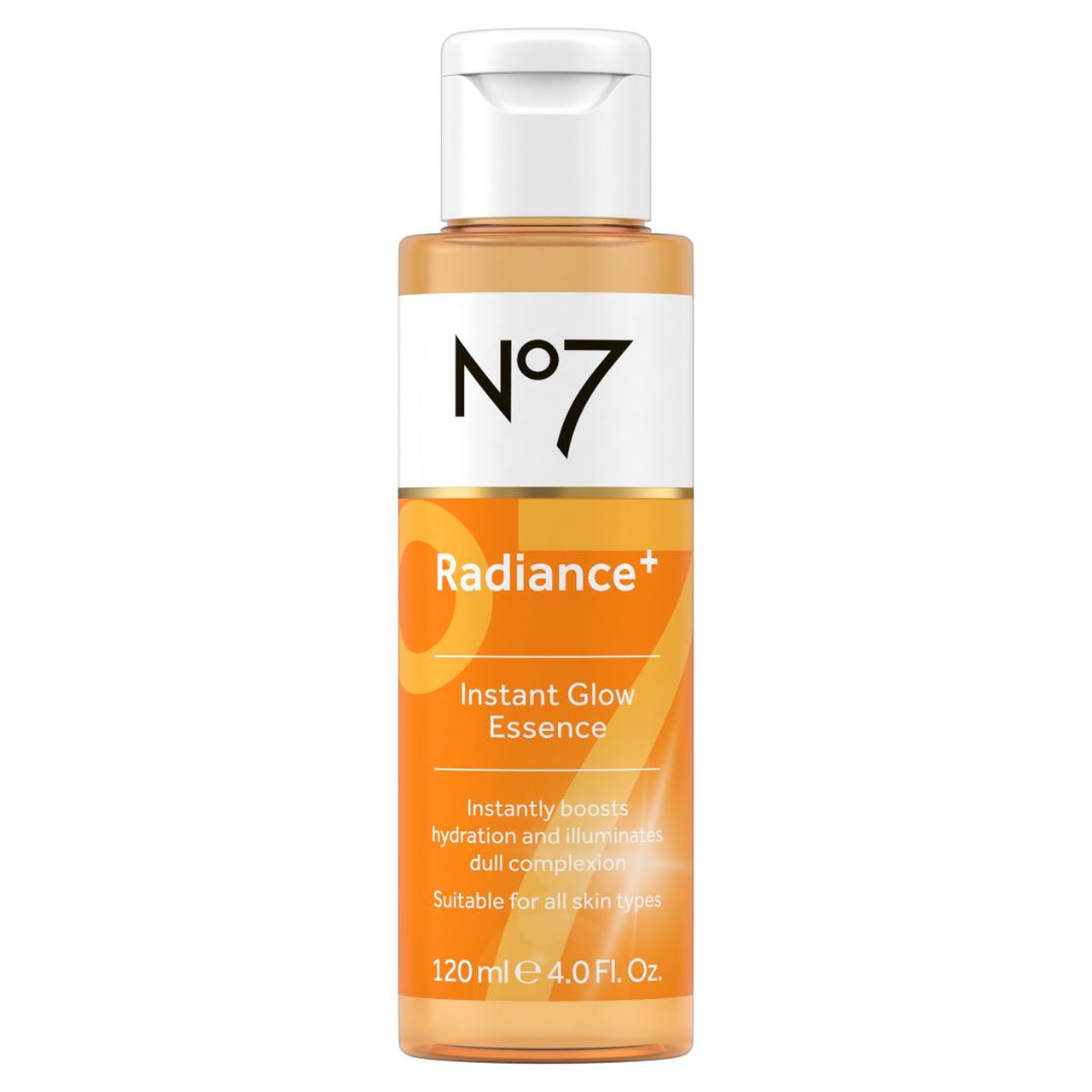Boots, No7 Radiance+ Instant Glow Essence 120ML