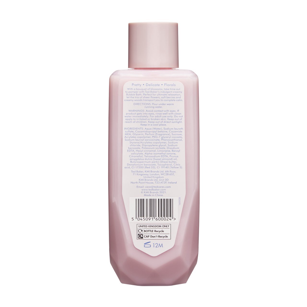 Boots, Ted Baker London Violet & Bergamot Bubble Bath 500 ml