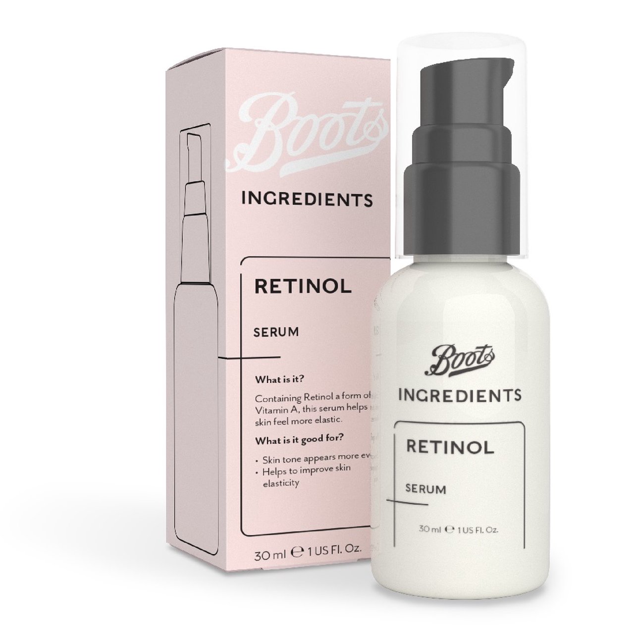 Boots, Boots Ingredients Retinol Serum 30Ml