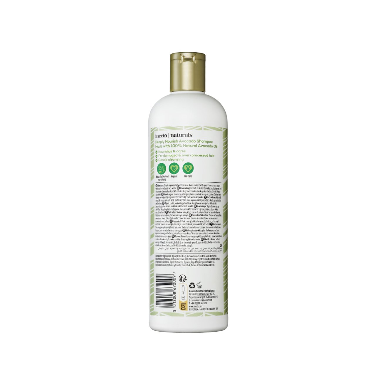Inecto Coconut Shampoo 500ml - Bodycare Online