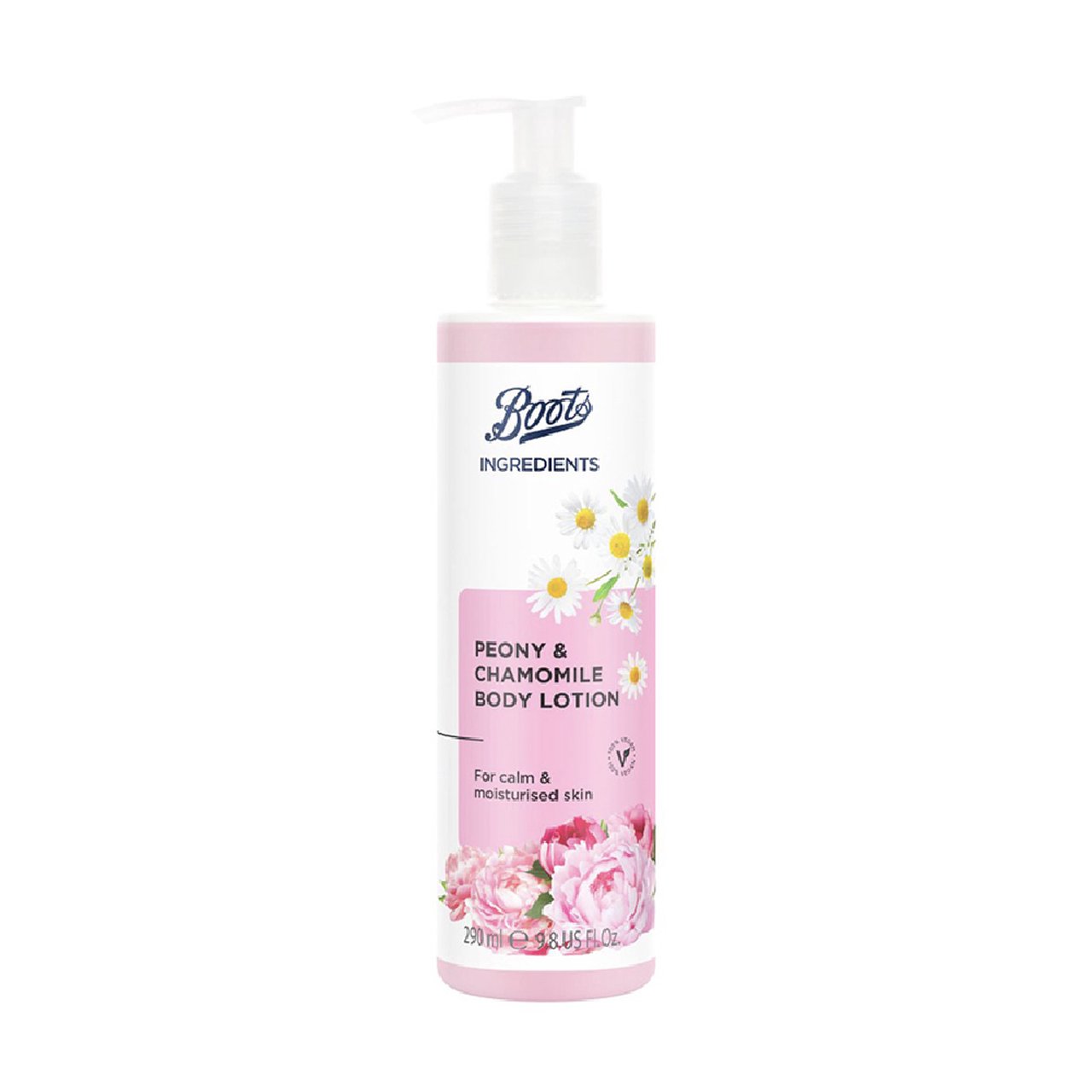 Ingredients Peony & Chamomile Body Lotion