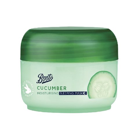 Boots Cucumber Moisturising Sleeping Mask