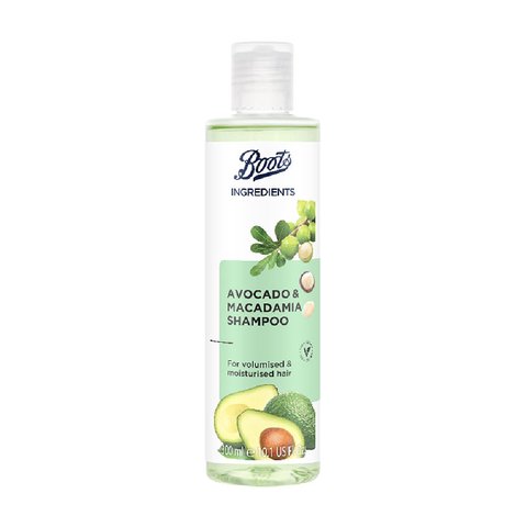 Ingredients Avocado & Macadamia Shampoo