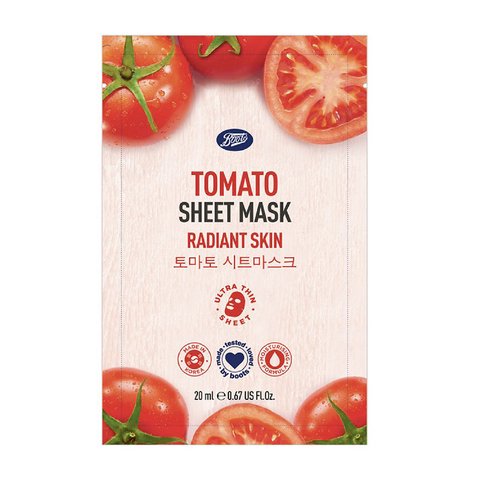 Boots Tomato Sheet Mask