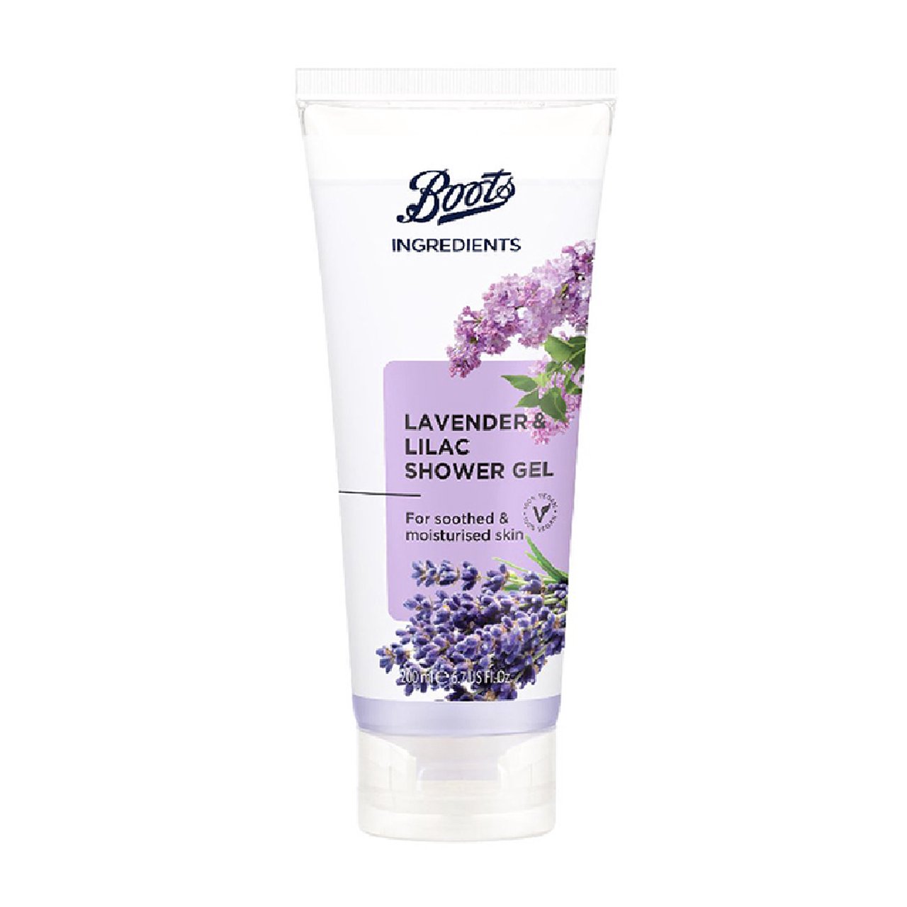 Ingredients Lavender & Lilac Shower Gel