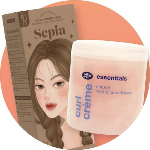 เปลี่ยนสีและจัดแต่งผม