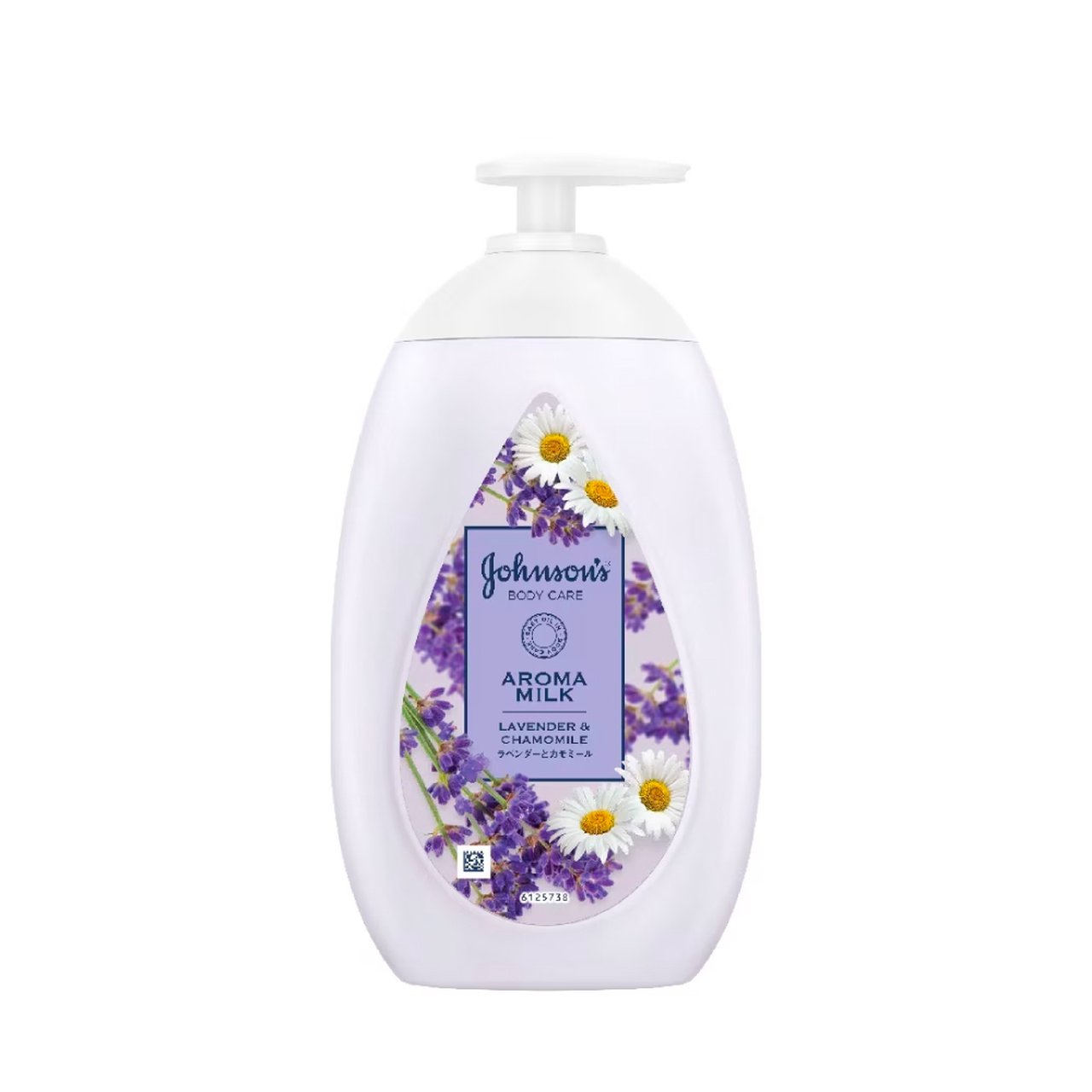 Johnson'S Body Care Aroma Milk Lavender Chamomile 500ml pump bottle