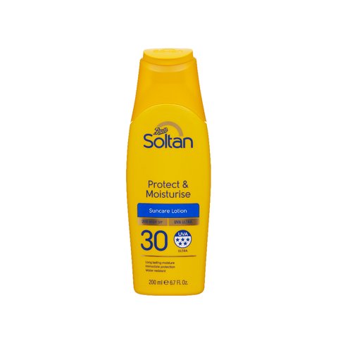 Soltan Protect&Moisturise Suncare Lotion Uvb High Spf 30