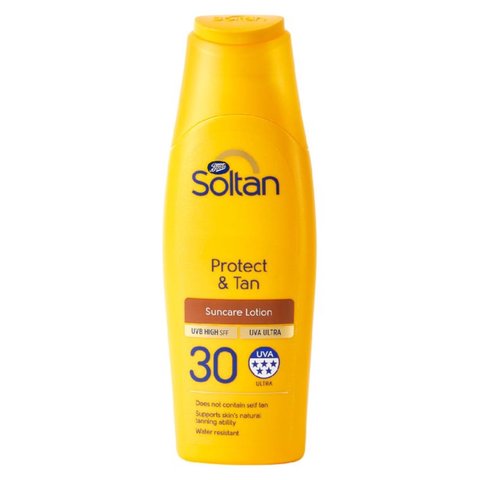 Soltan Protect&Tan Suncare Lotion Uvb High Spf 30
