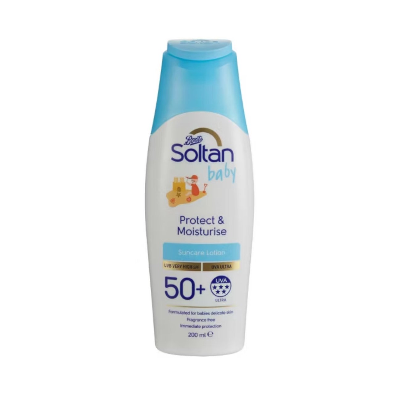 Soltan Baby Protect&Moisturise Suncare Lotion Uvb Very High Spf 50+
