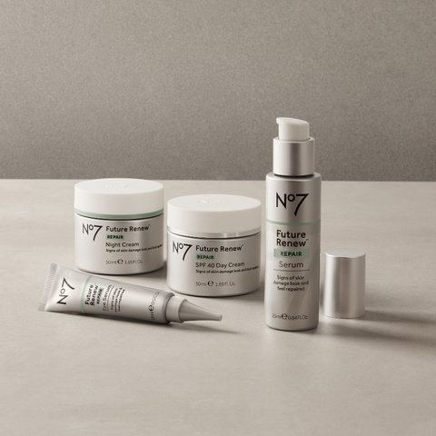 Boots, No7 Future Renew Repair Eye Serum 15 ML.